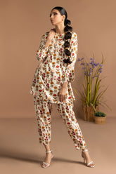 Dobby Printed Co-Ord Set KST-43246