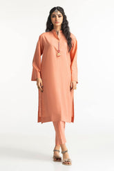 Dobby Dyed Embellished Shirt And Trouser KST-43320