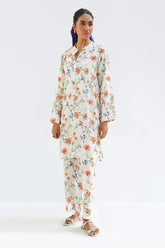 Cotton Viscose Printed Co-Ord Set KST-43357