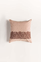 Lace Embroidered Cushion Cover