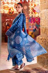 3 Piece Unstitched Lacquer Printed Lawn Suit CL-52171 B 3 Piece Unstitched Lacquer Printed Lawn Suit CL-52171 B