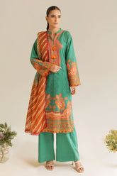 3 Piece Unstitched Printed Lawn Suit ML-42023