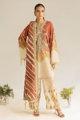 3 Piece Unstitched Printed Lawn Suit ML-42024