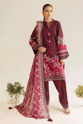 3 Piece Unstitched Printed Lawn Suit ML-52003