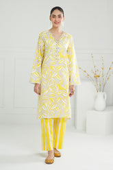 Lawn Lacquer Printed Shirt And Trouser IUSTTS-502