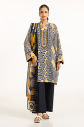 Lawn Printed Shirt And Dupatta IUSTKD-730