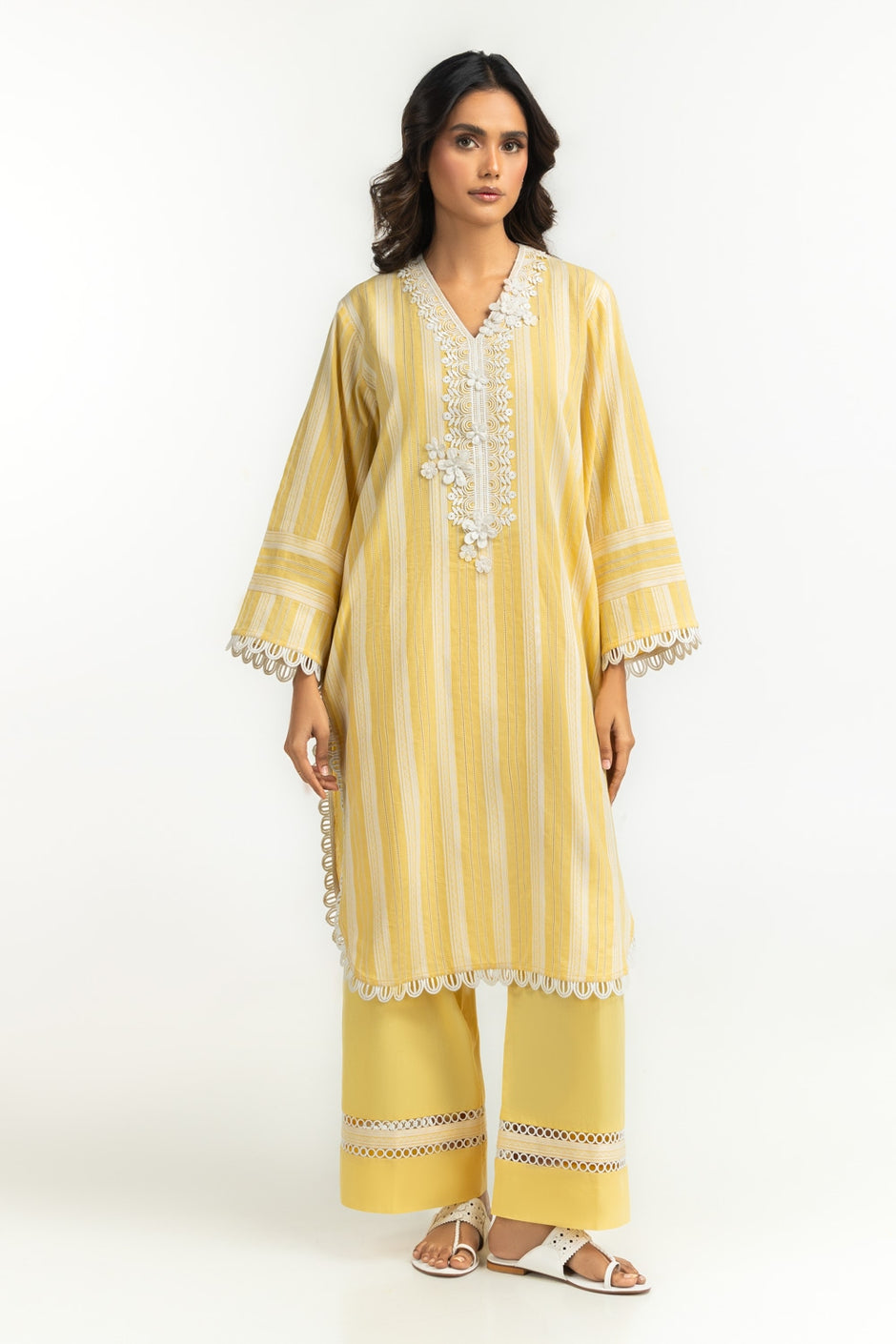 Leno Kara Embellished Co-Ord Set