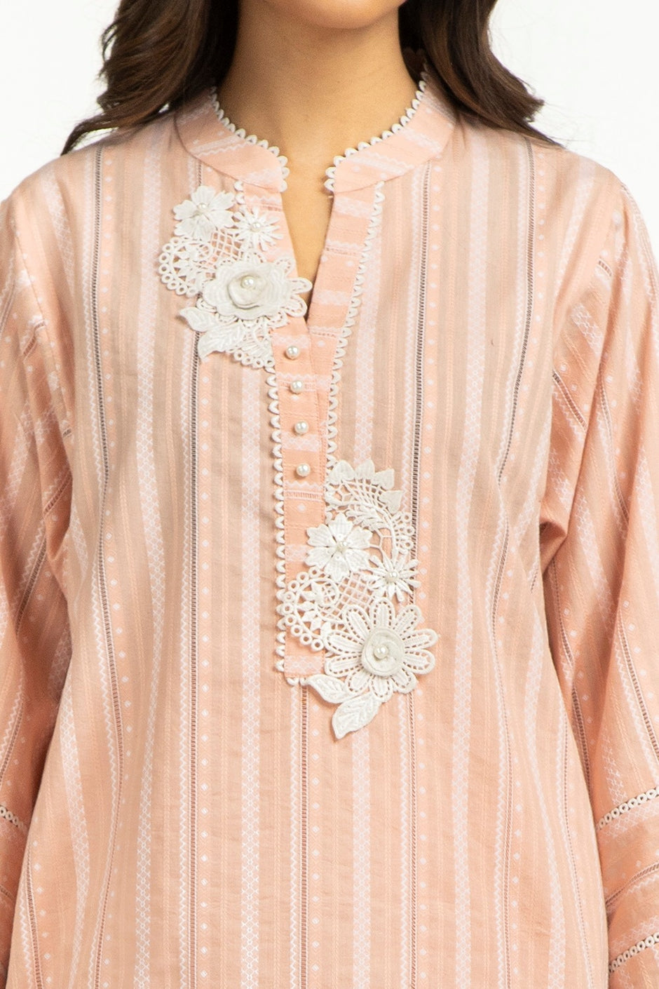 Leno Kara Embellished Co-Ord Set