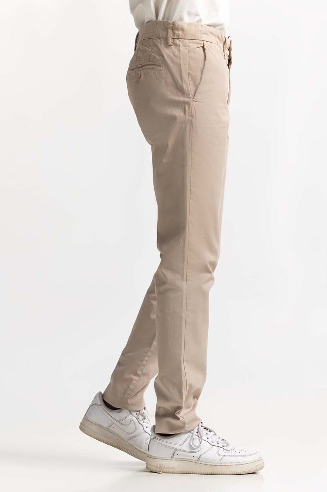 Light Beige Khaki Pant MNTRCSS24022B