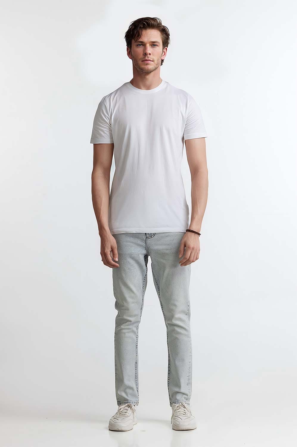 Light Blue Basic Jeans MNJNSSS24002