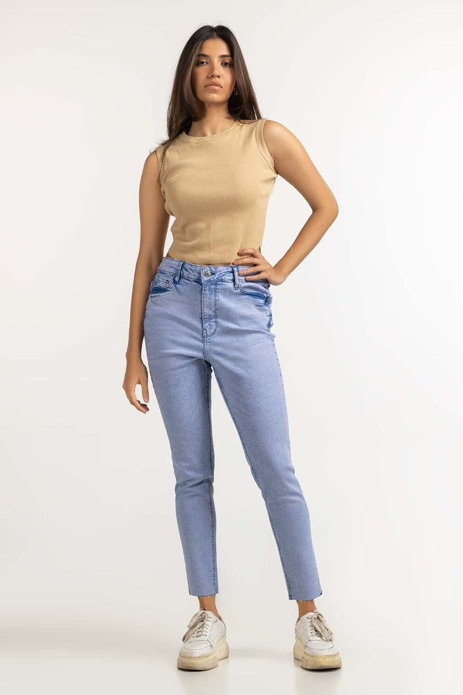 Light Blue Basic Jeans WM-JNS-WS23-002