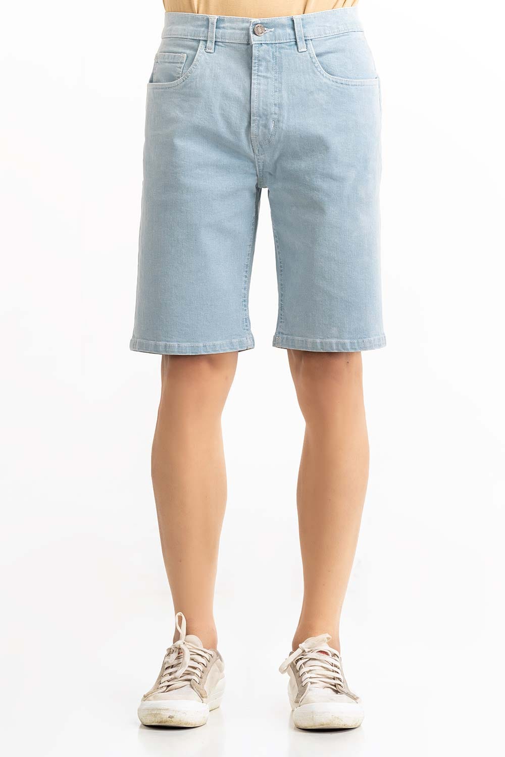 Light Blue Basic Short MN-SHT-SS23-001 C