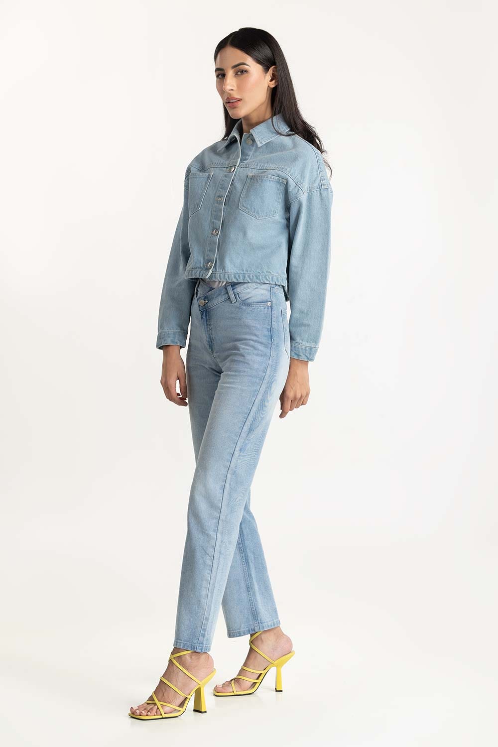 Light Blue Denim Jeans 224-221-001