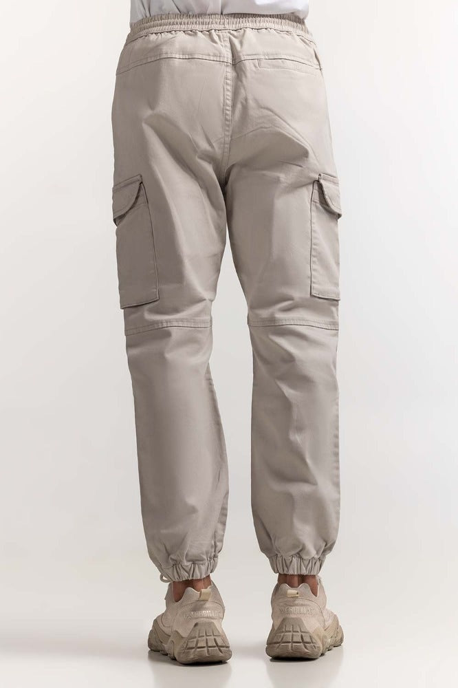 Light Grey Basic Trouser MNTRCSS24005-A