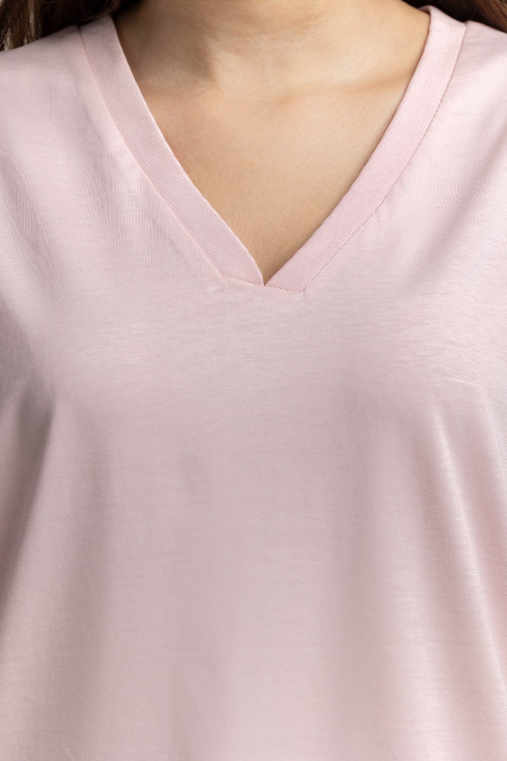 Light Pink Basic Top WM-KTP-SS24-052
