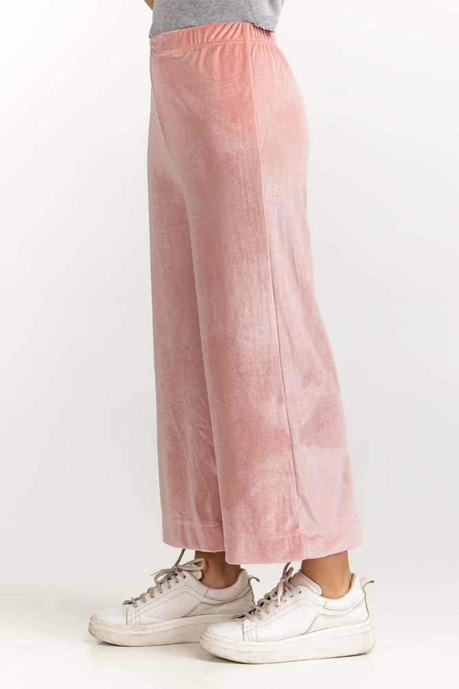 Light Pink Basic Trouser WM-TRKN23-007