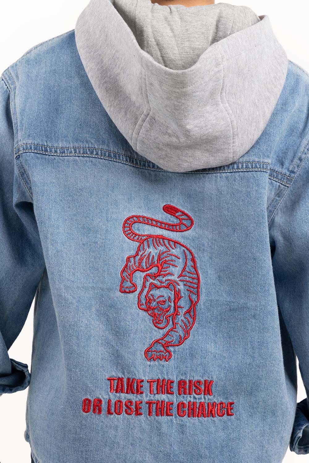 Junior Boy Light Wash Shirt 224 -317-002