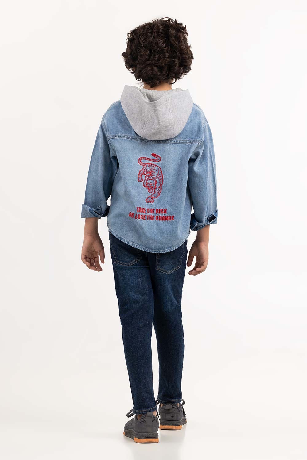 Toddler Boy Light Wash Shirt 224 -317-002