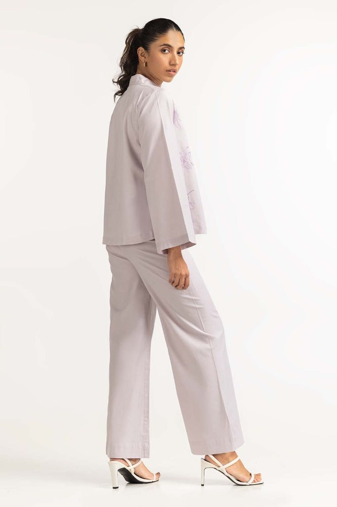 Lilac Basic Blouse WM-BLS23-004