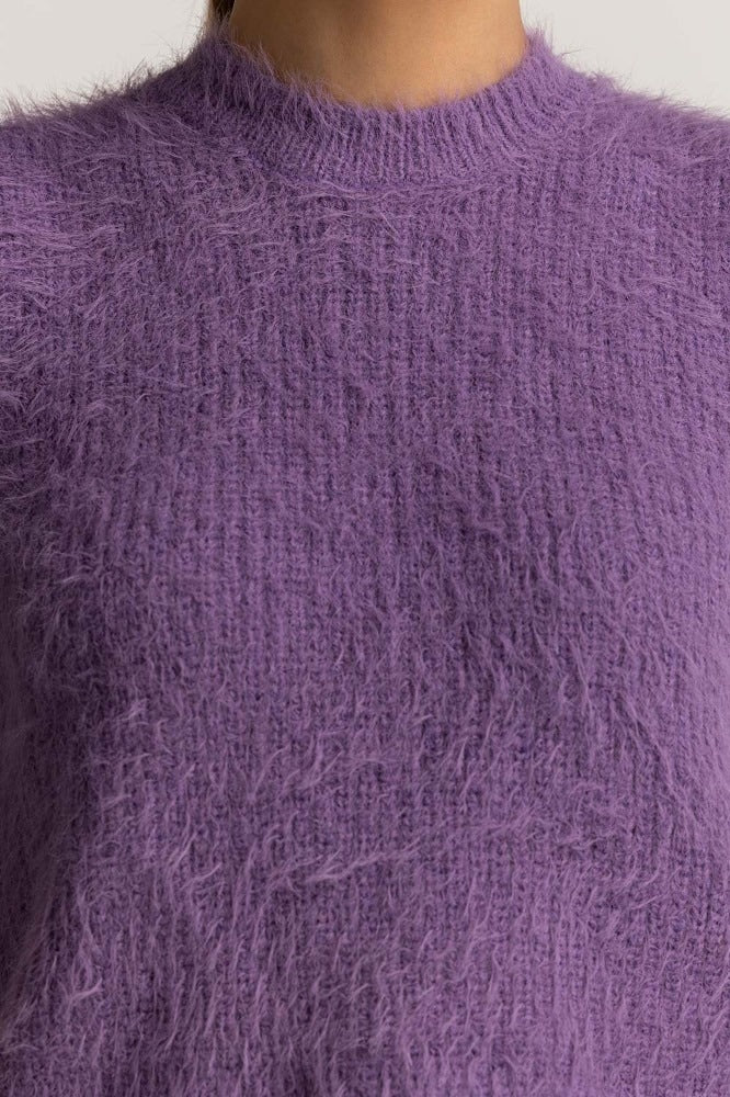 Lilac Basic Sweater WM-SWT-WS23-064