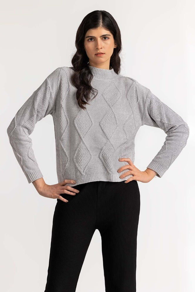Lime Green Basic Sweater WM-SWT-WS23-094