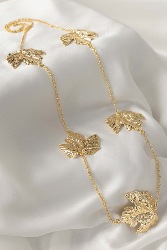 Long Leaf Necklace IFA-NL-019