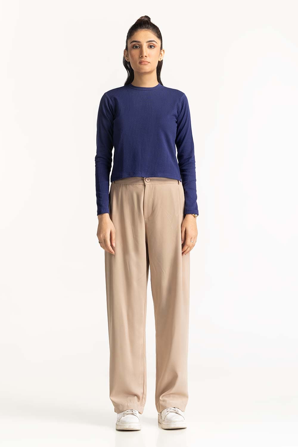 Loose Fitting Darted Trouser WM-TRC-SS24-015