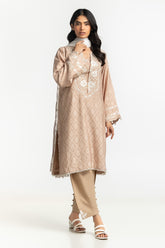 Lurex Jacquard Embroidered Shirt And Trouser IPST-44321