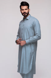 Grey Unstitched Fabric VISION ARZOO