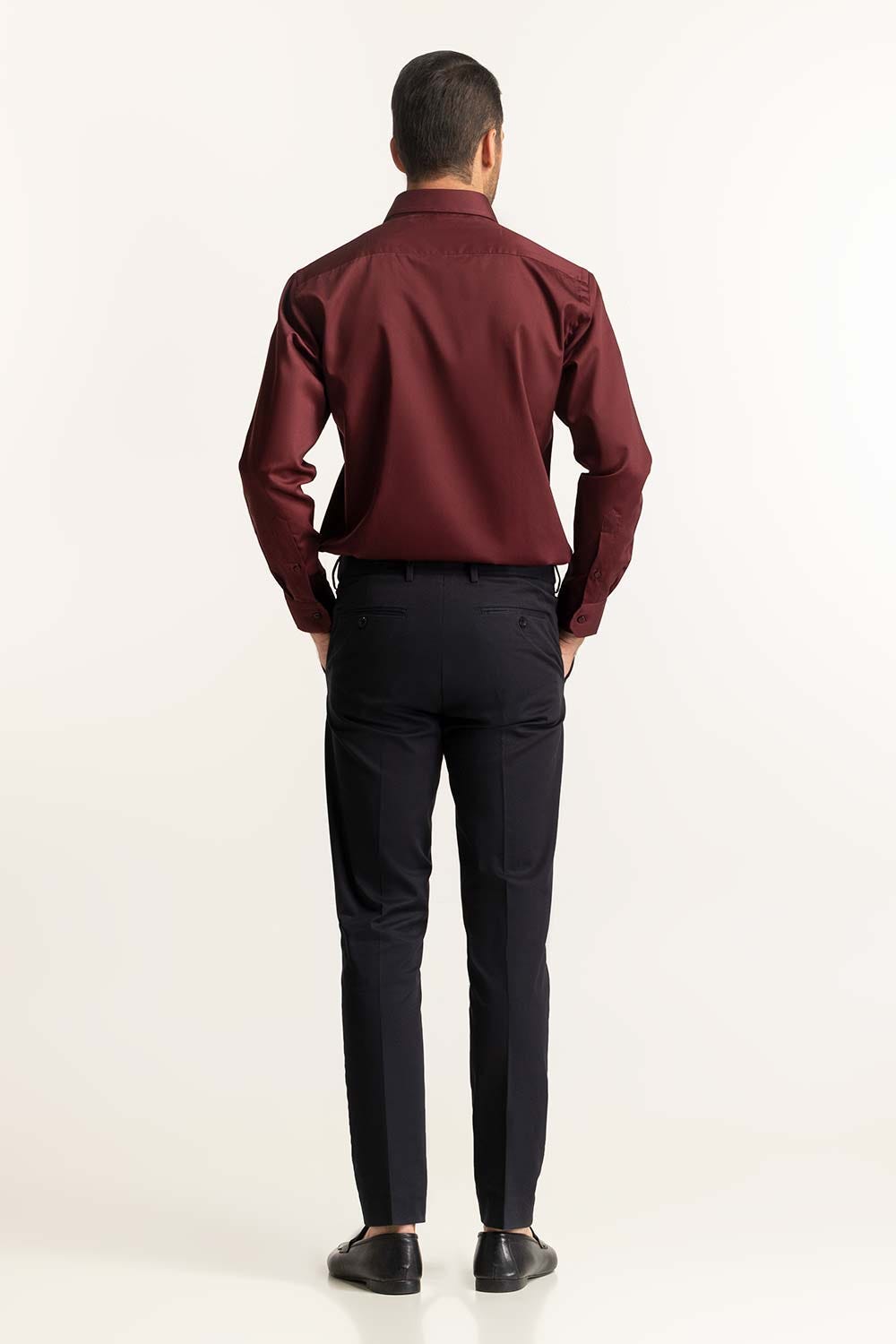 Maroon Formal Shirt MN-FS-PD24-124