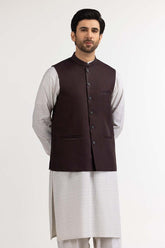 Maroon Styling Waist Coat WC-PD23-013