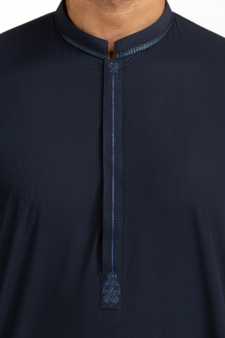 Regular Fit Embroidered Suits