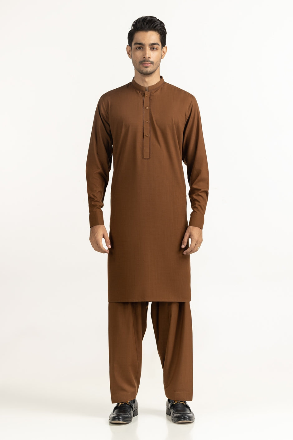 Regular Fit Embroidered Suits