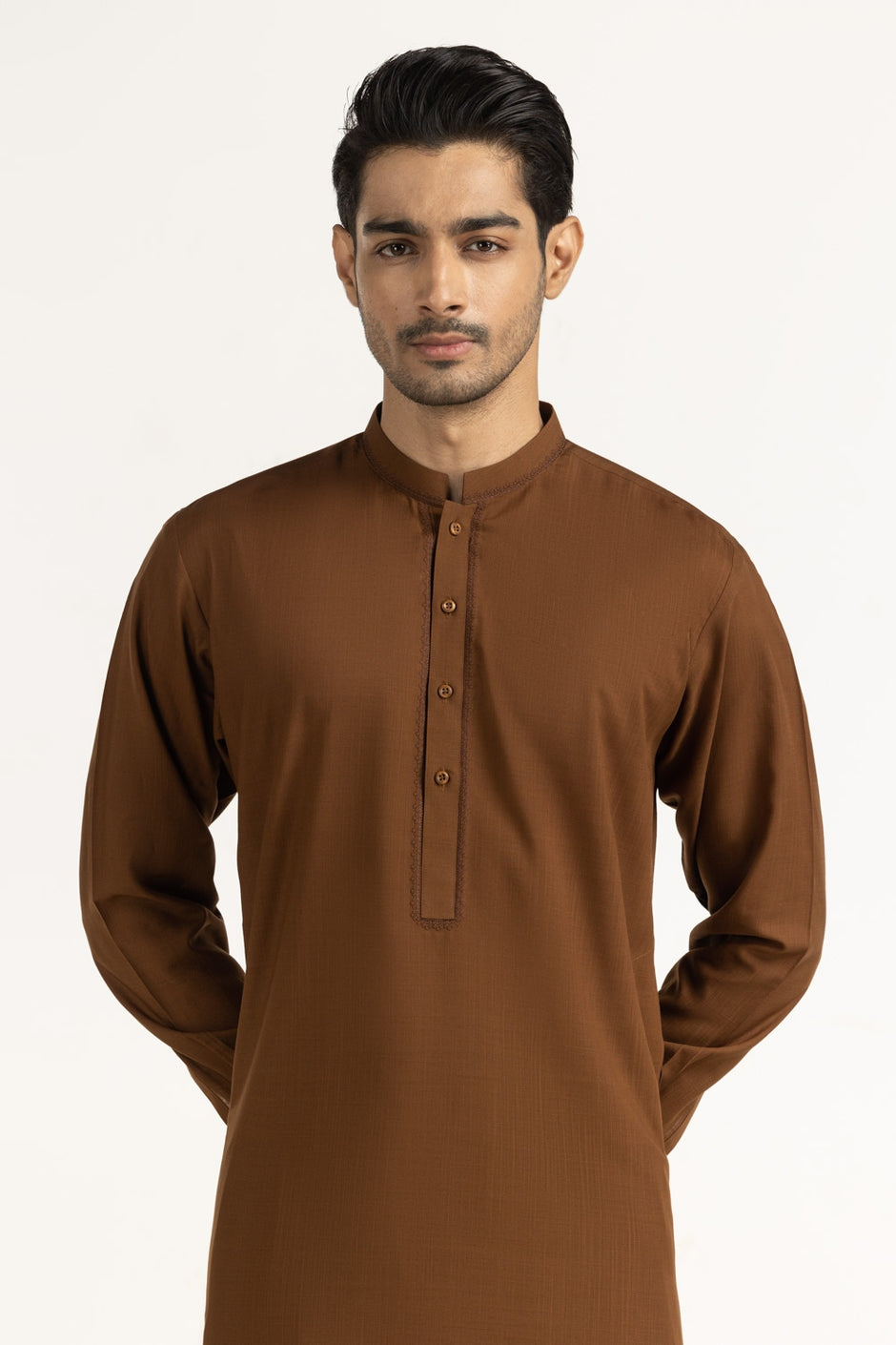 Regular Fit Embroidered Suits