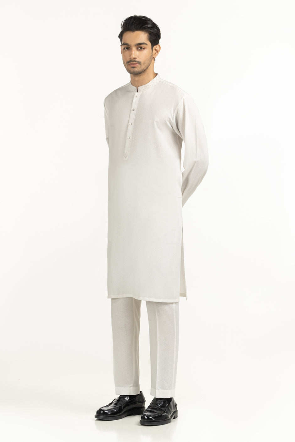 Regular Fit Embroidered Suits