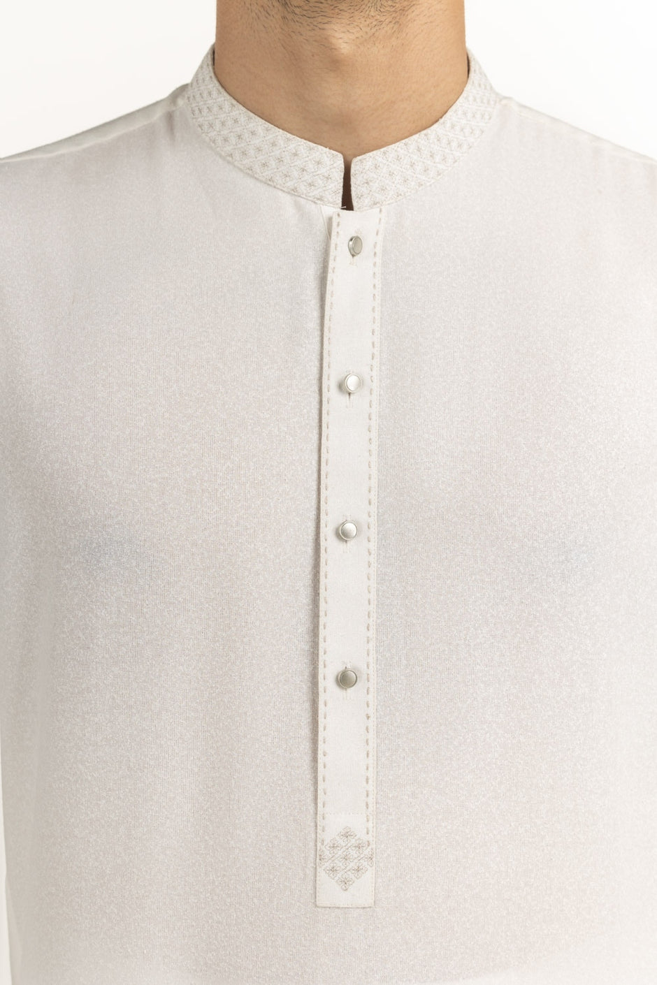 Regular Fit Embroidered Suits