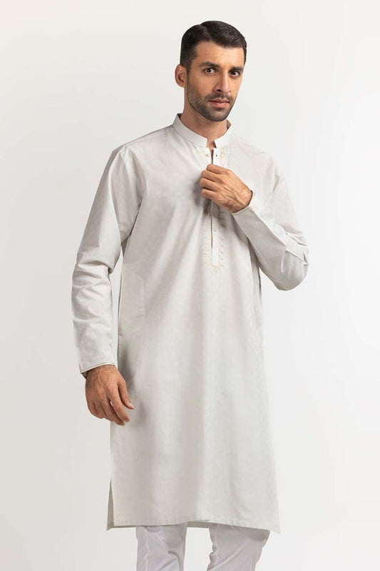 Mint Embroidered Kurta KR-EMB24-014