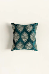 Mirage Sea Velvet Embroidered Cushion Cover