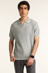 Sweater Knit Polo MN-PSH-SS25-210