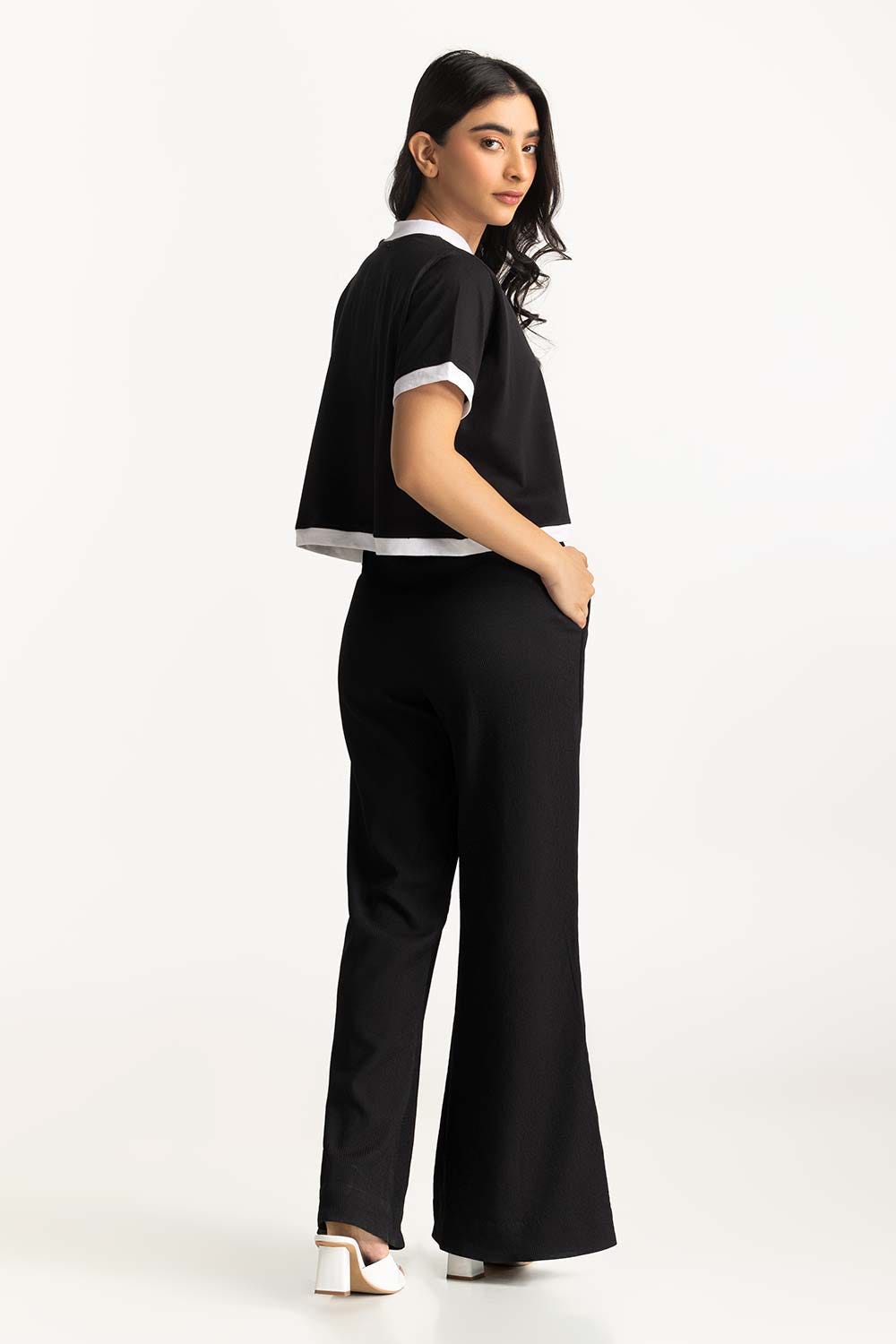 Mock Neck Crop Top WM-KTP-WS24-006