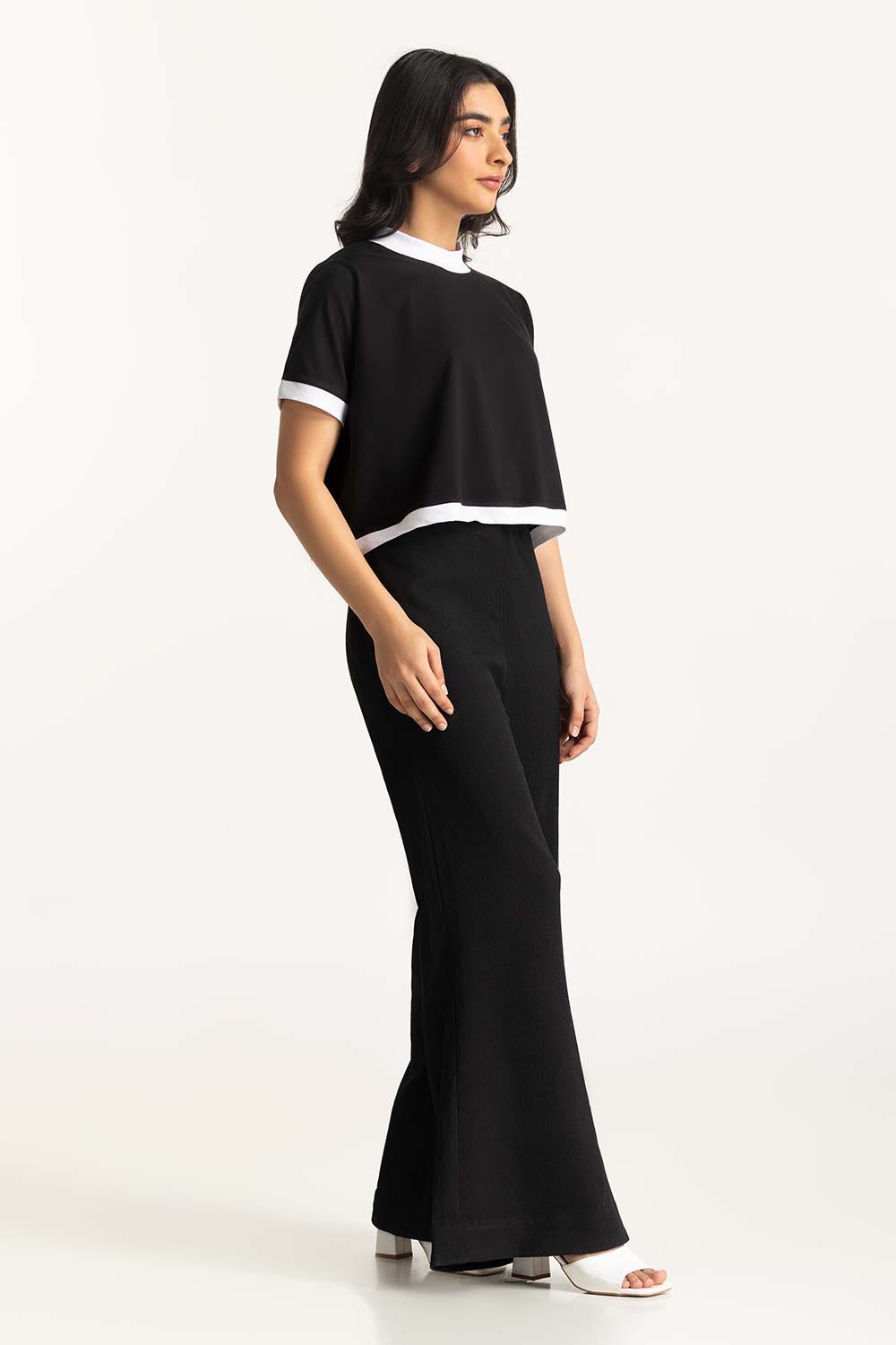 Mock Neck Crop Top WM-KTP-WS24-006