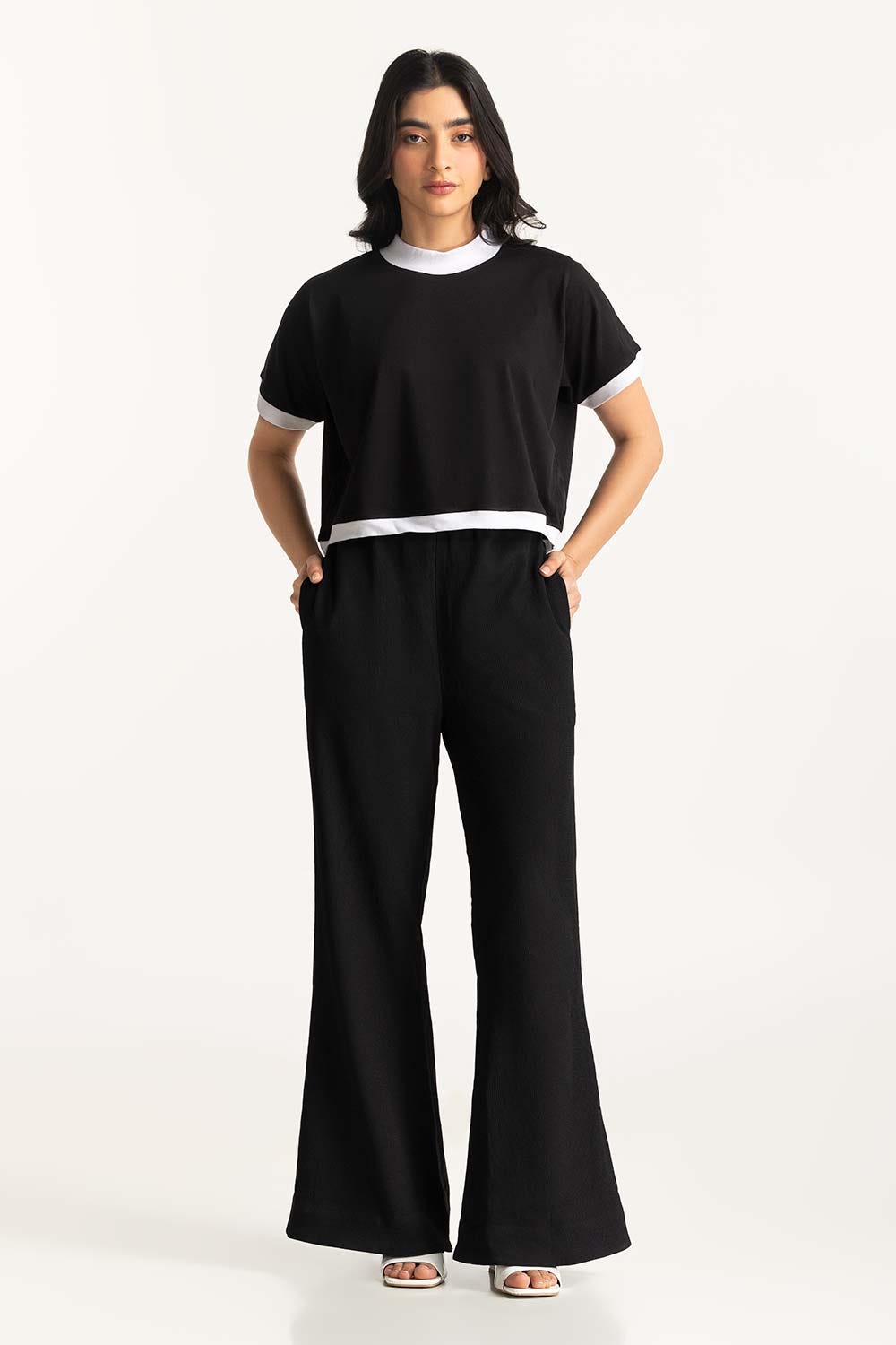 Mock Neck Crop Top WM-KTP-WS24-006