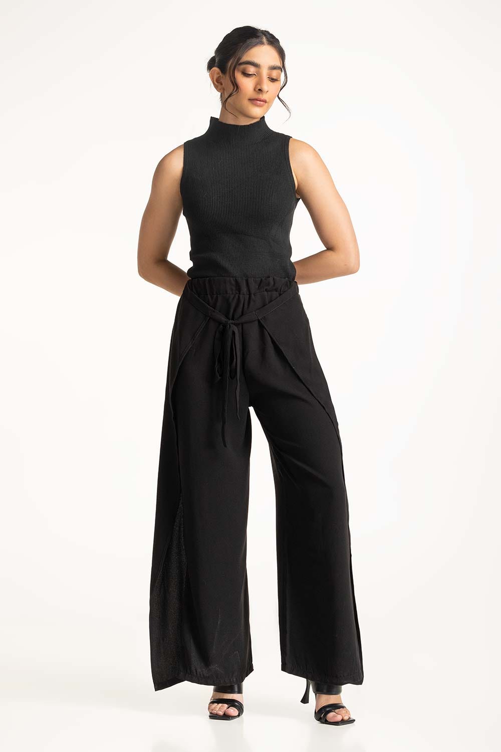 Mock neck Rib Tanktop WM-SWT-TP-WS24-001