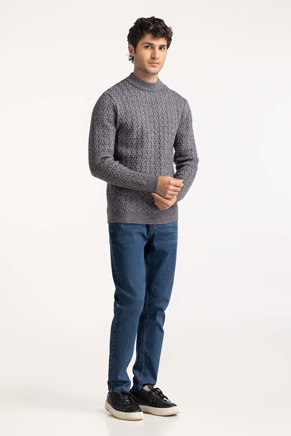 Mock Neck Sweater MN-SWT-WS24-099