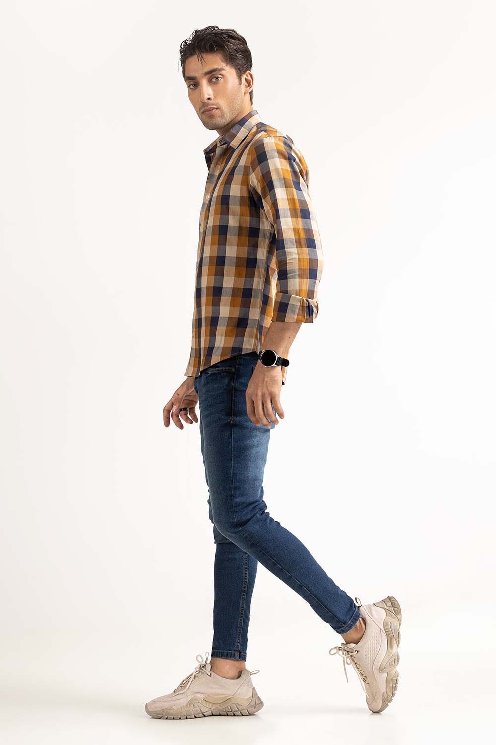 Multi Color Basic Casual Shirt MN-CS-YD23-023