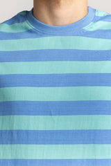 Multi Color Gen-Z Striped Tee TS-CNSJ24-099 Multi Color Gen-Z Striped Tee TS-CNSJ24-099