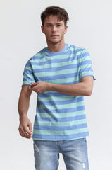 Multi Color Gen-Z Striped Tee TS-CNSJ24-099 Multi Color Gen-Z Striped Tee TS-CNSJ24-099
