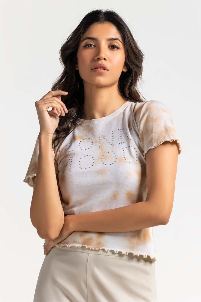 Multi Color Printed Knit Top WM-KTP-SS24-042