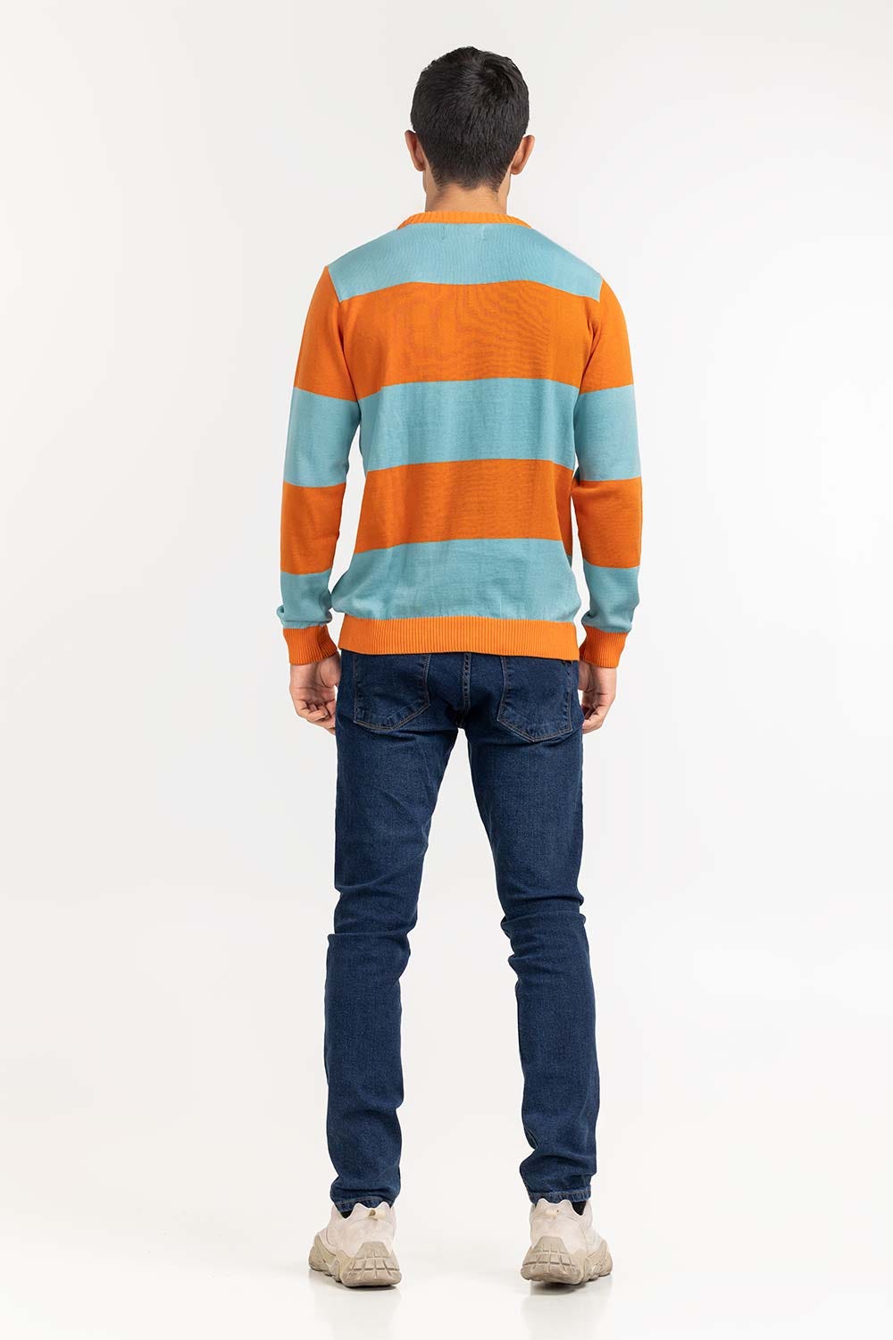 Multi Color Striped Sweater SWT-FFSTN22-201-2