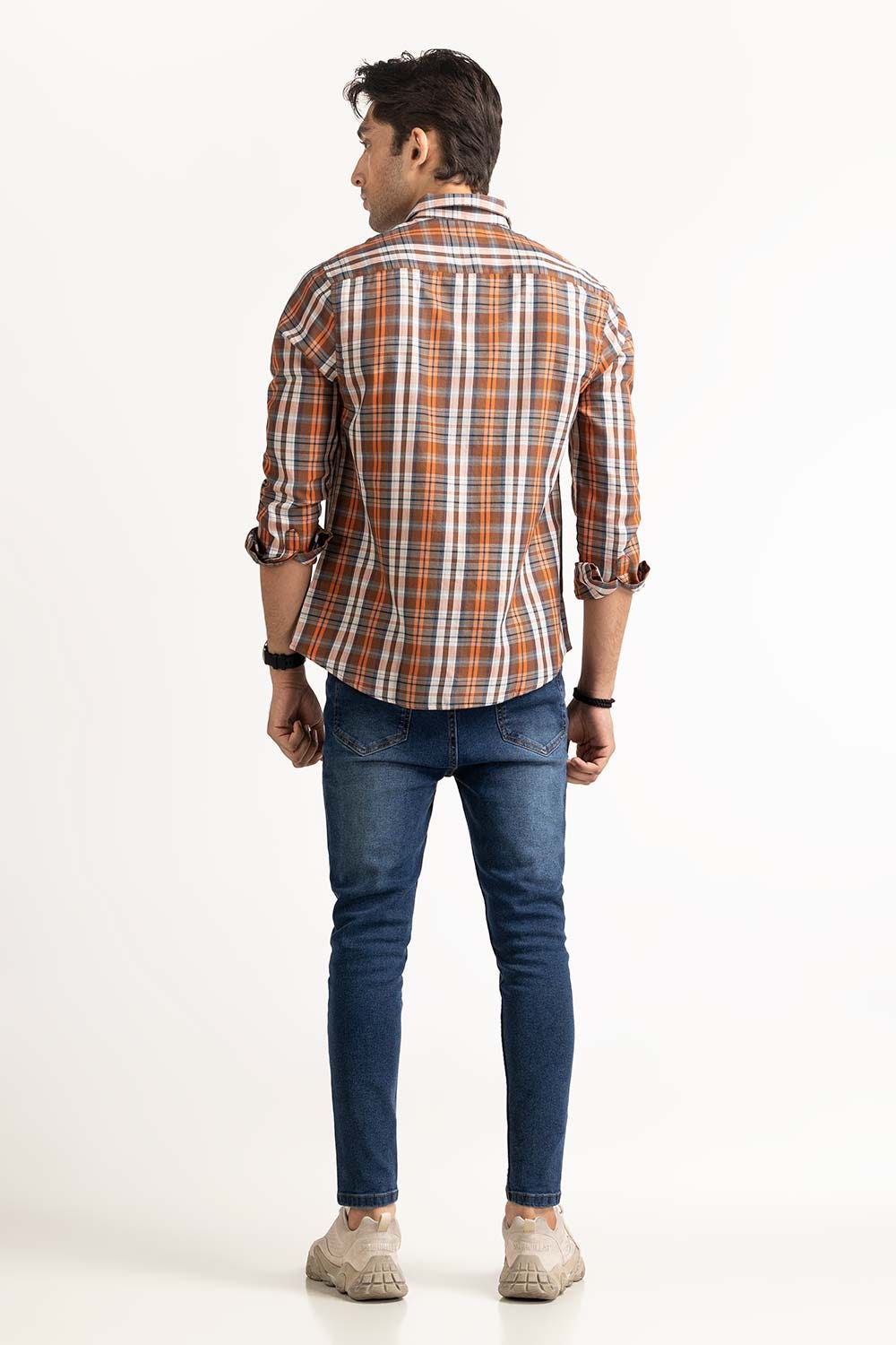 Multi Color Yarn Dyed Checkered Casual Shirt MN-CS-YD23-004